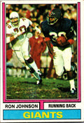 1974 Topps #180 Ron Johnson