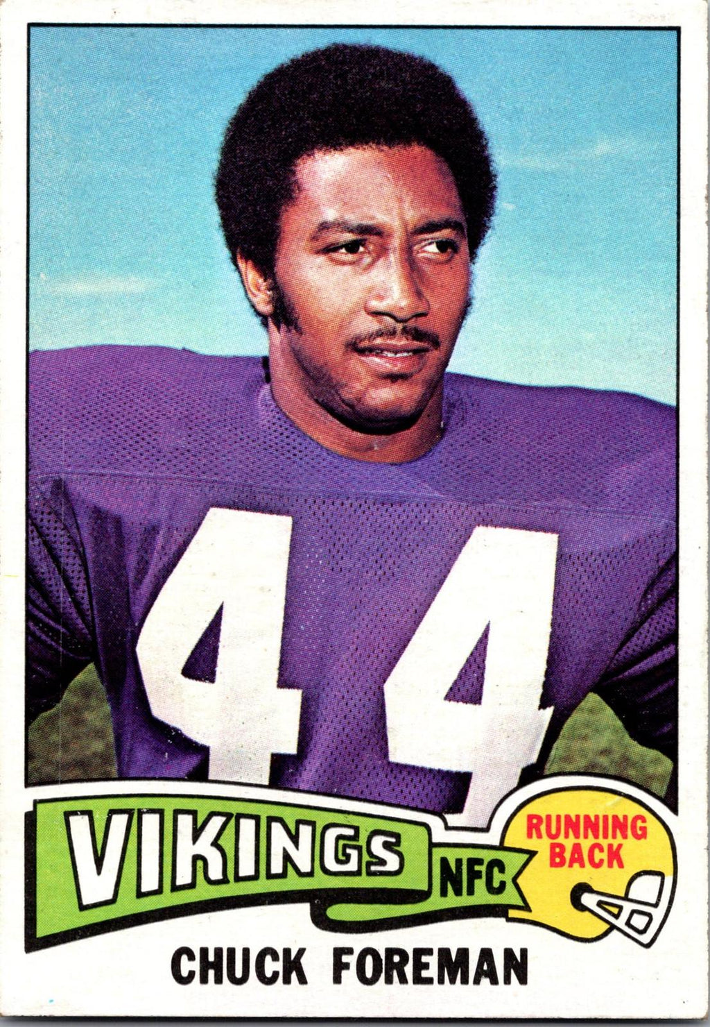 1975 Topps #240 Chuck Foreman
