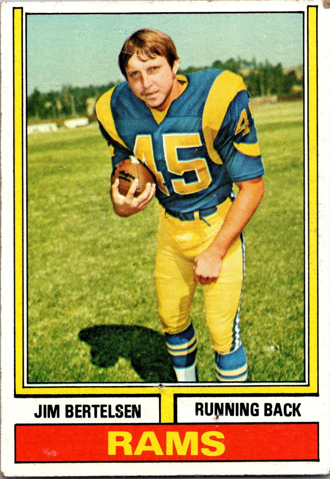 1974 Topps #231 Jim Bertelsen