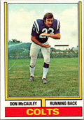 1974 Topps #43 Don McCauley