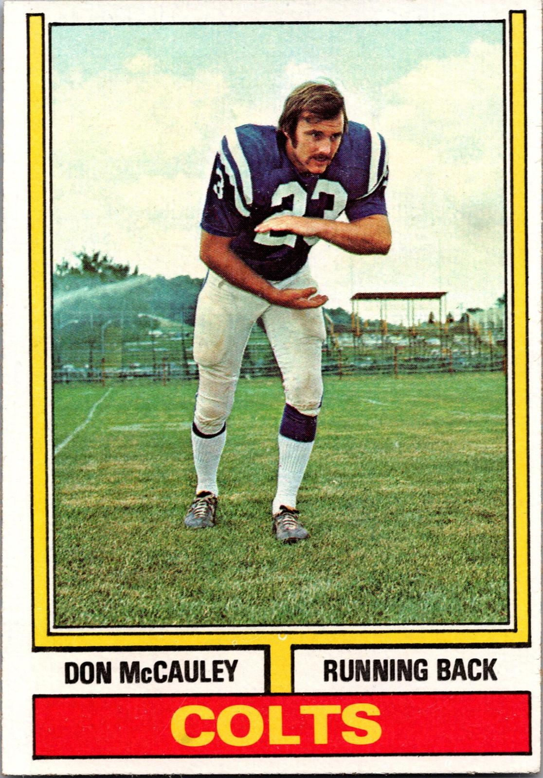 1974 Topps #43 Don McCauley