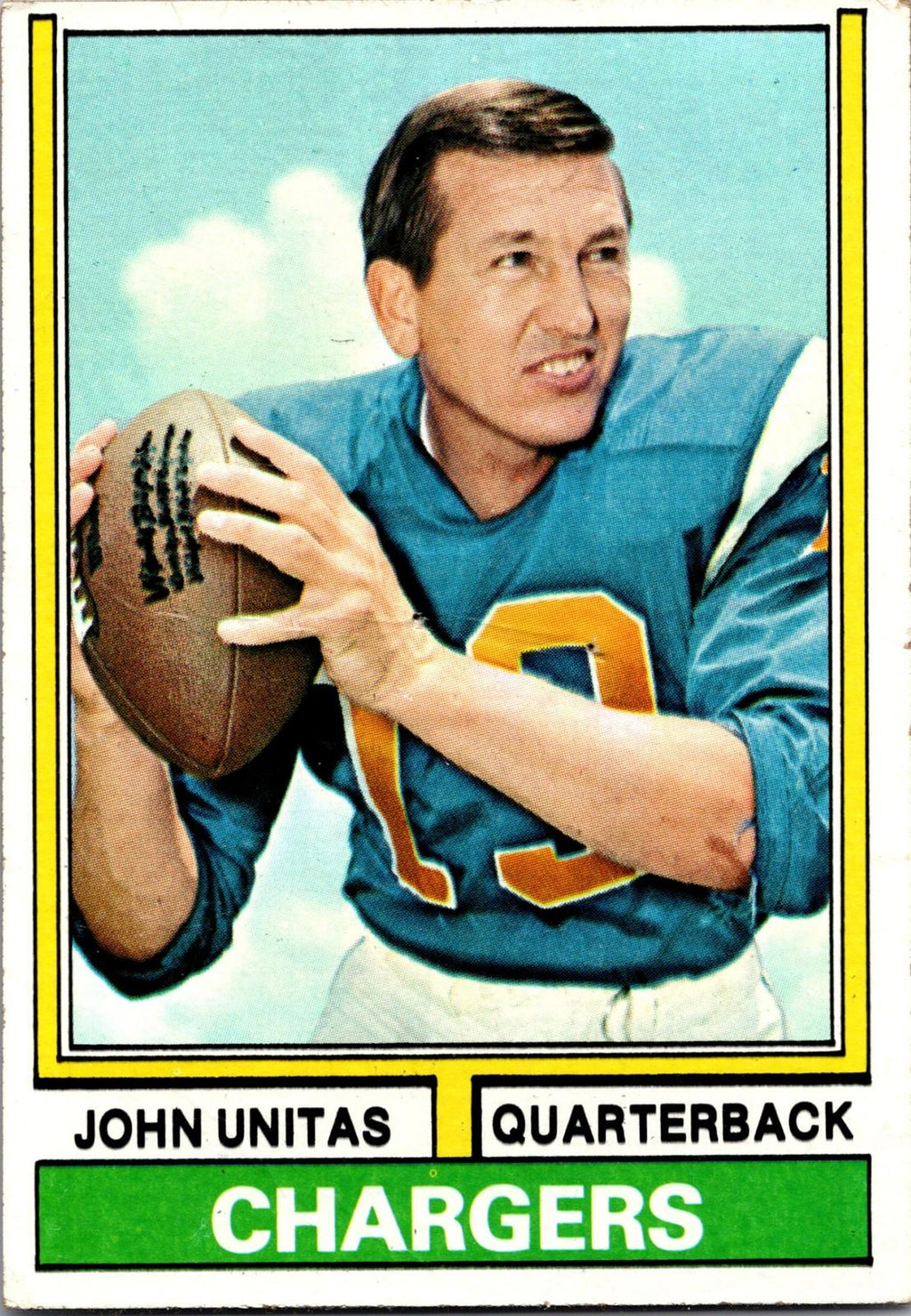 1974 Topps #150 John Unitas