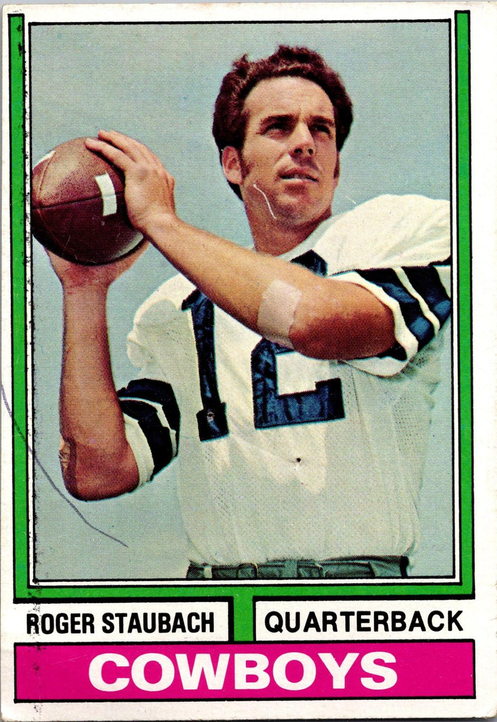 1974 Topps #500 Roger Staubach