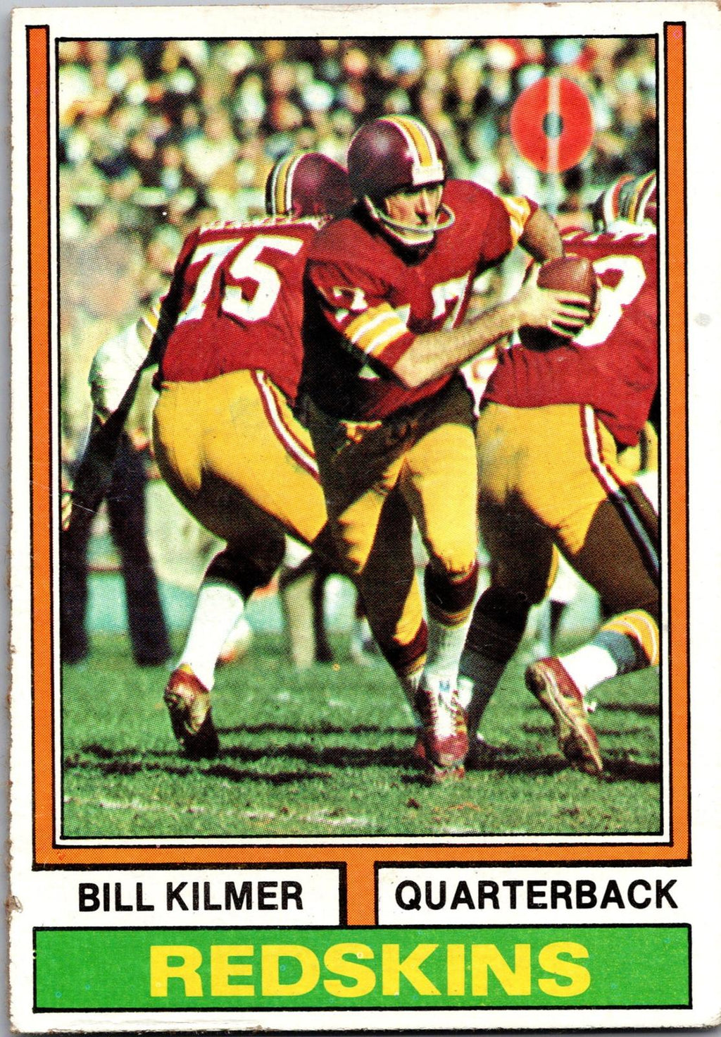 1974 Topps #58 Bill Kilmer