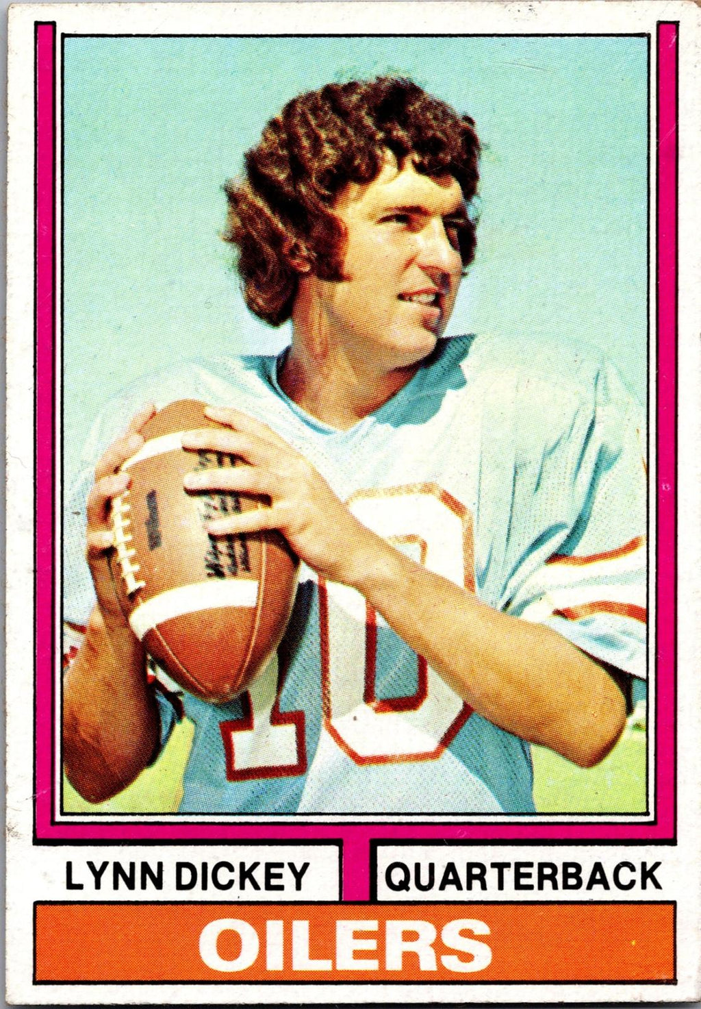 1974 Topps #252 Lynn Dickey
