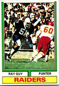 1974 Topps #219 Ray Guy