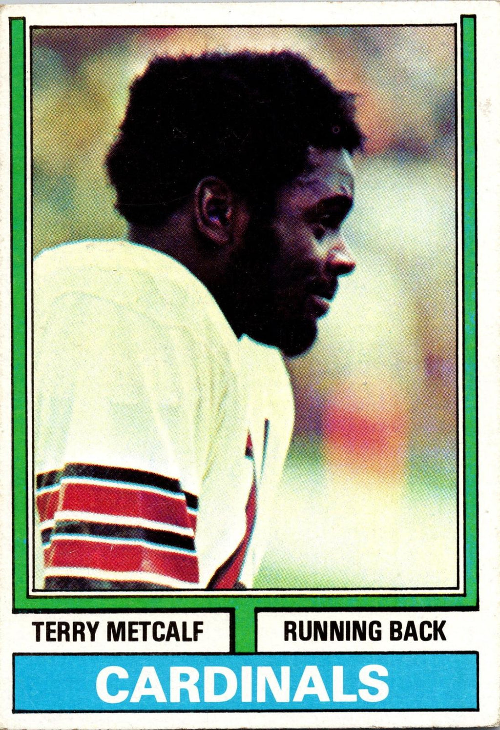 1974 Topps #444 Terry Metcalf