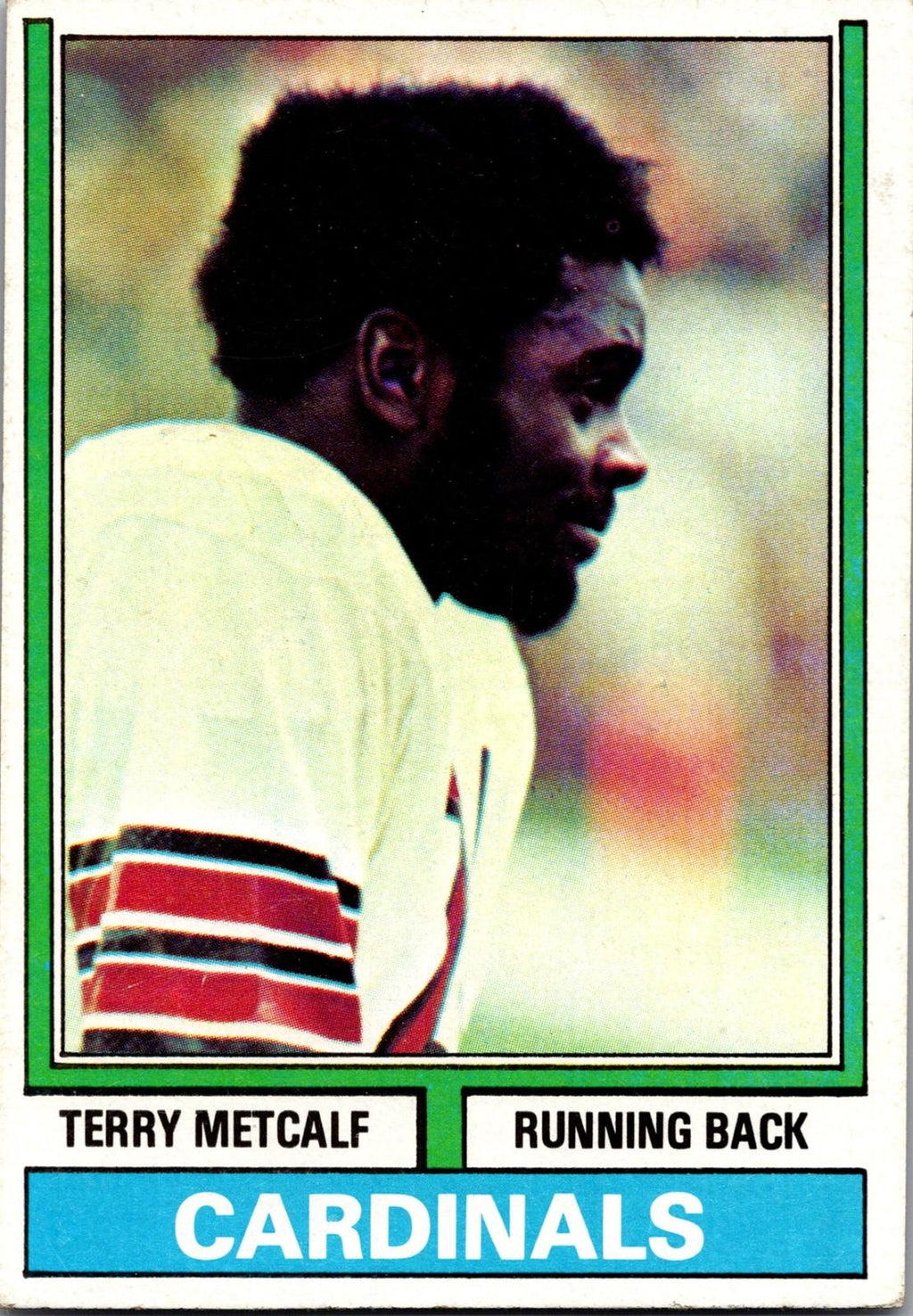 1974 Topps #444 Terry Metcalf