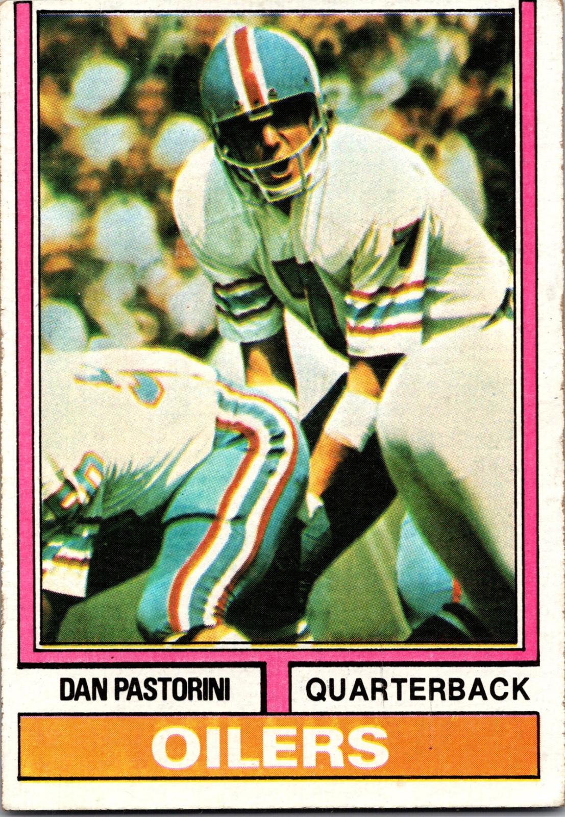 1974 Topps #475 Dan Pastorini