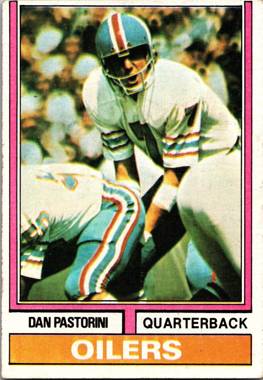 1974 Topps #475 Dan Pastorini