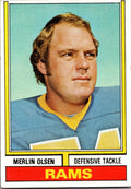 1974 Topps #205 Merlin Olsen