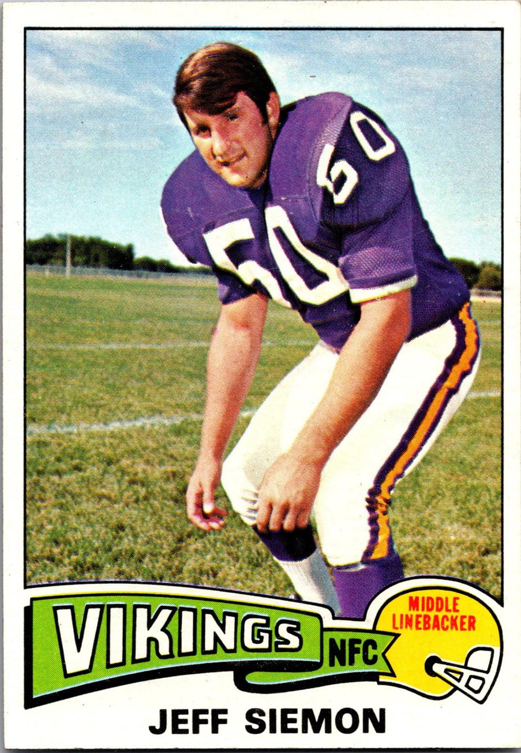 1975 Topps #268 Jeff Siemon