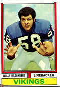 1974 Topps #489 Wally Hilgenberg
