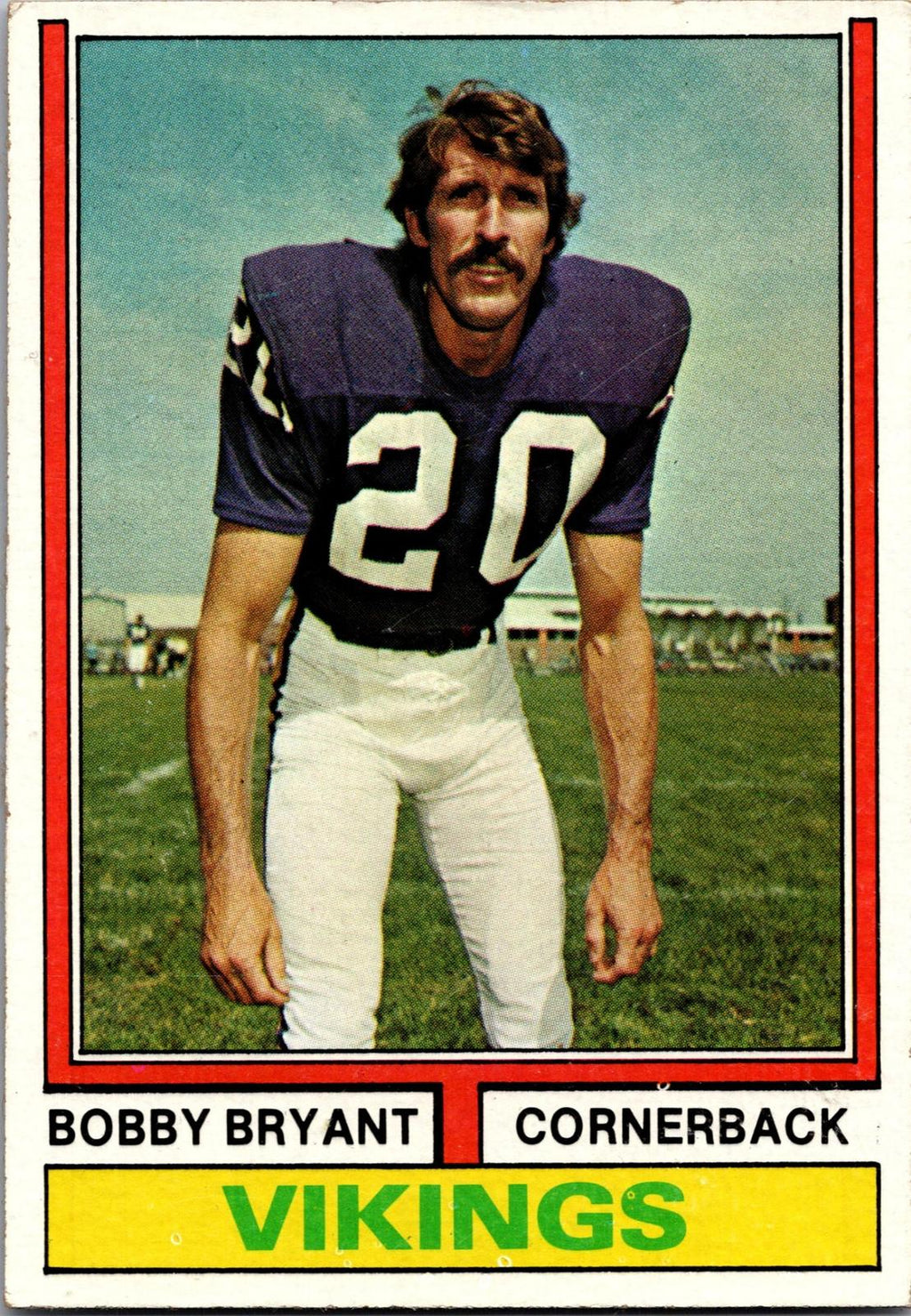 1974 Topps #30 Bobby Bryant