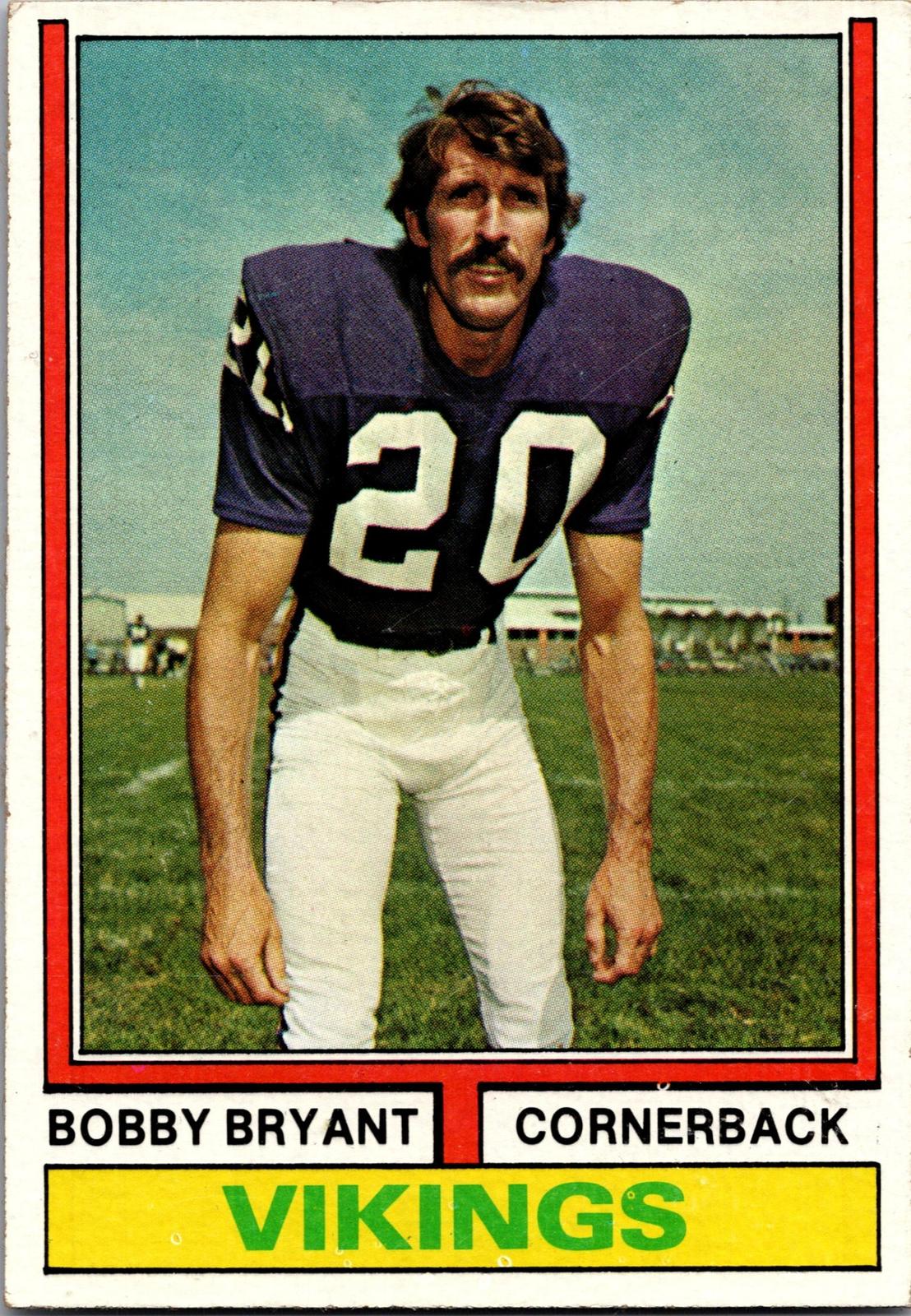1974 Topps #30 Bobby Bryant