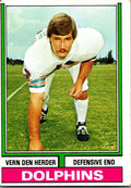 1974 Topps #12 Vern Den Herder