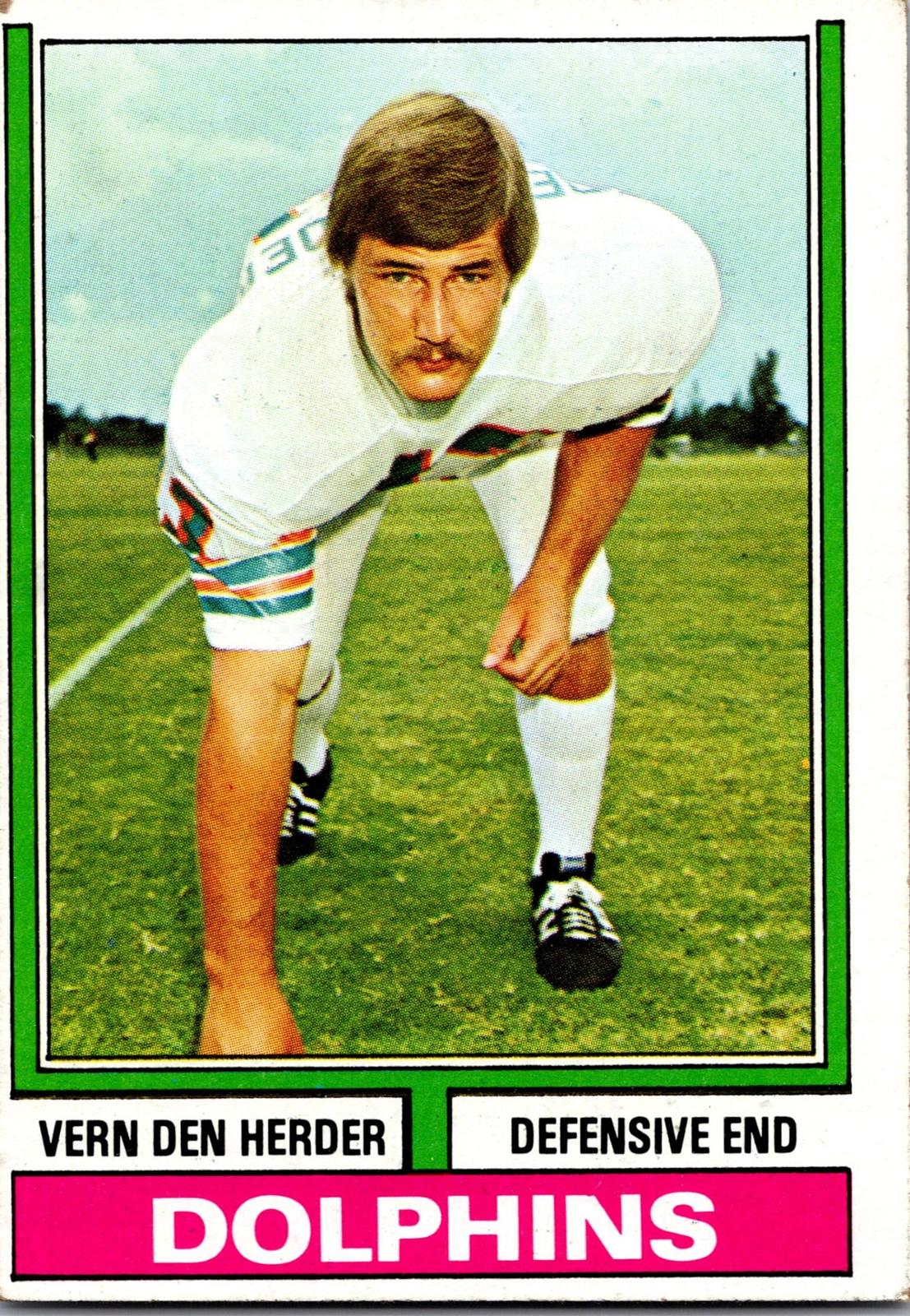 1974 Topps #12 Vern Den Herder