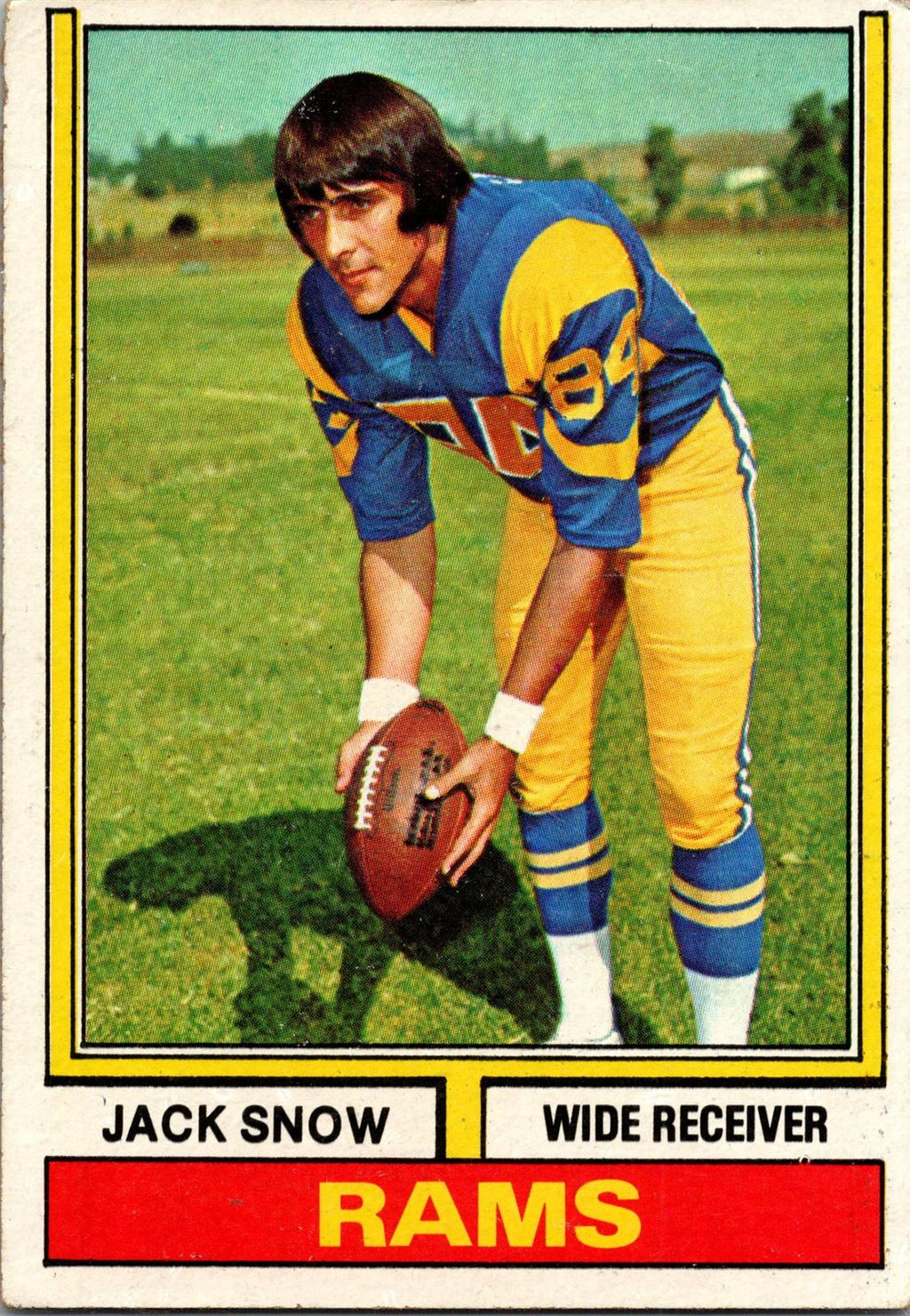 1974 Topps #83 Jack Snow