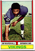 1974 Topps #377 Jim Marshall