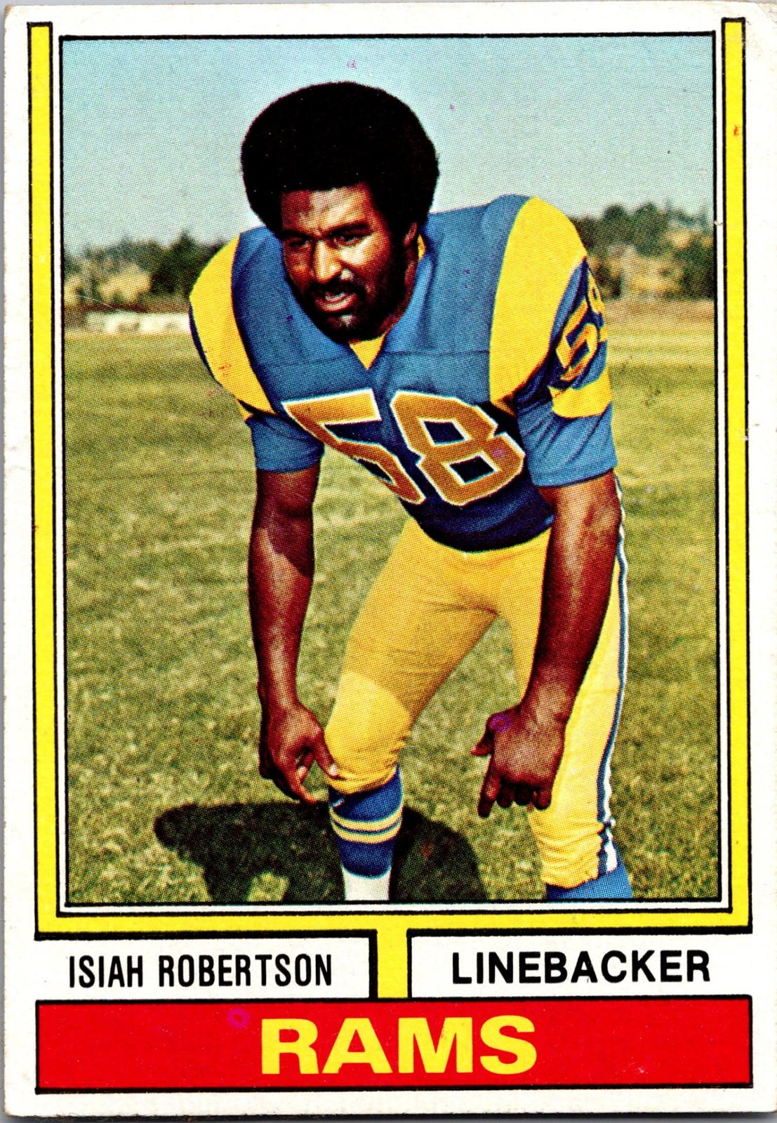 1974 Topps #285 Isiah Robertson