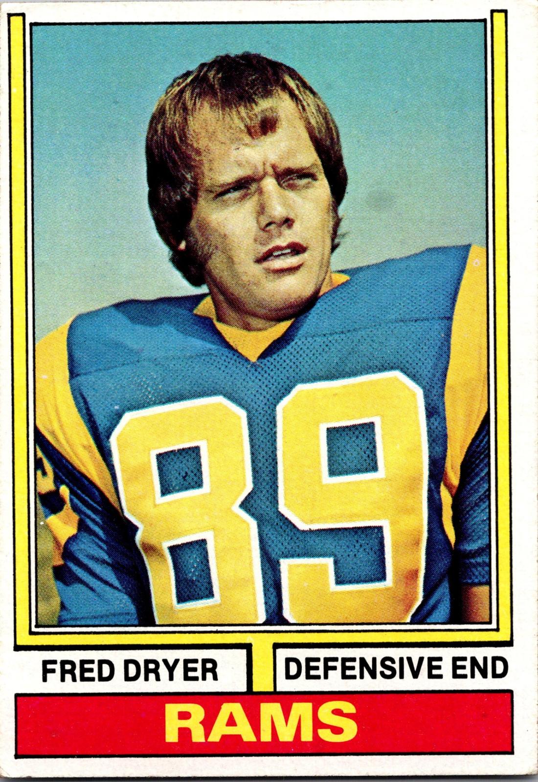 1974 Topps #471 Fred Dryer