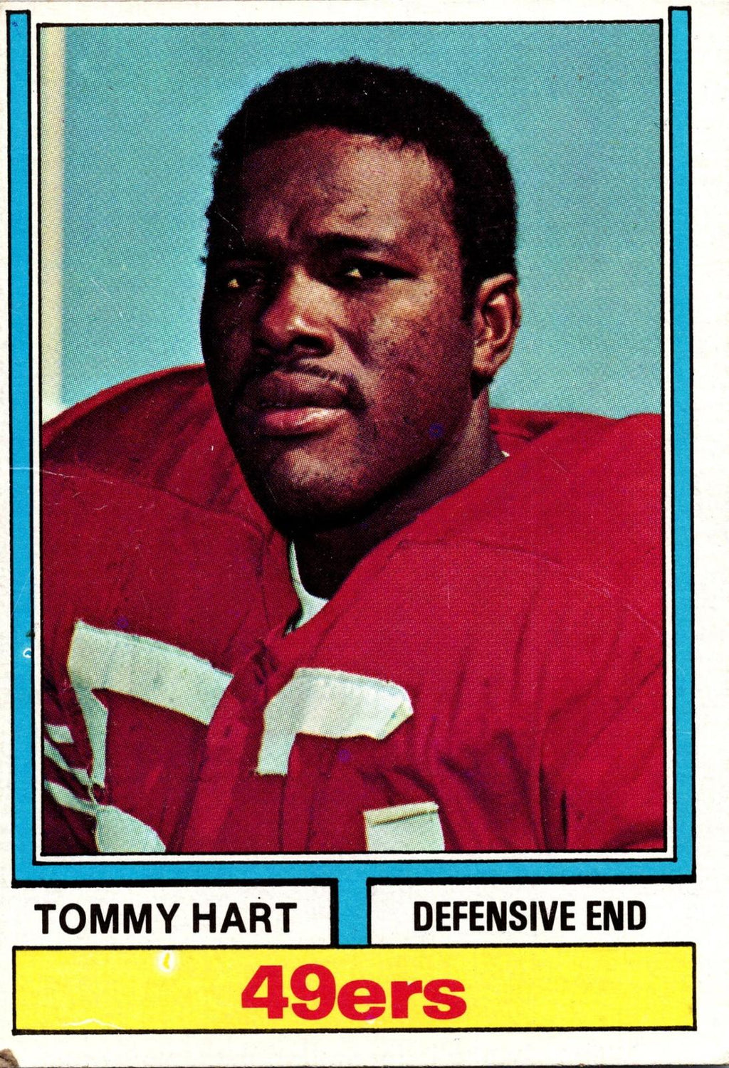 1974 Topps #404 Tommy Hart