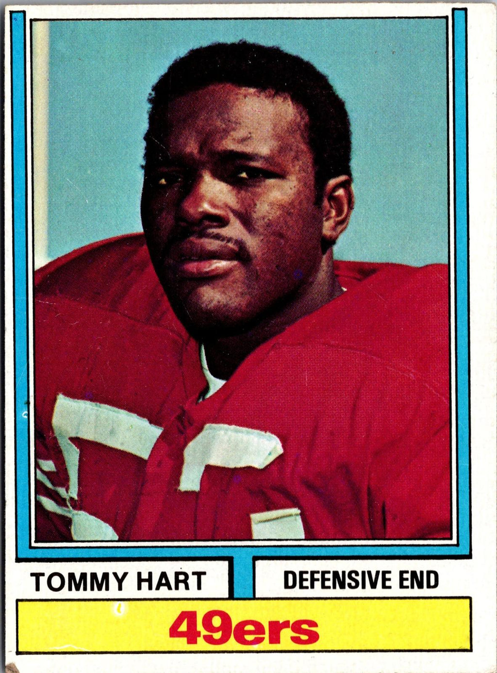 1974 Topps #404 Tommy Hart