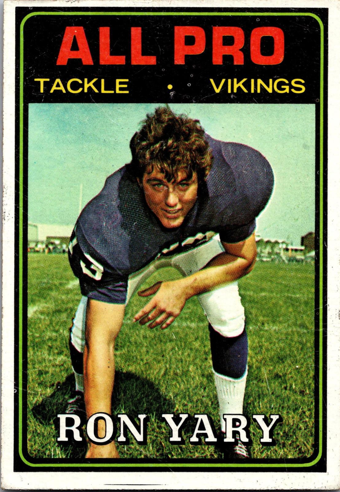 1974 Topps #125 Ron Yary