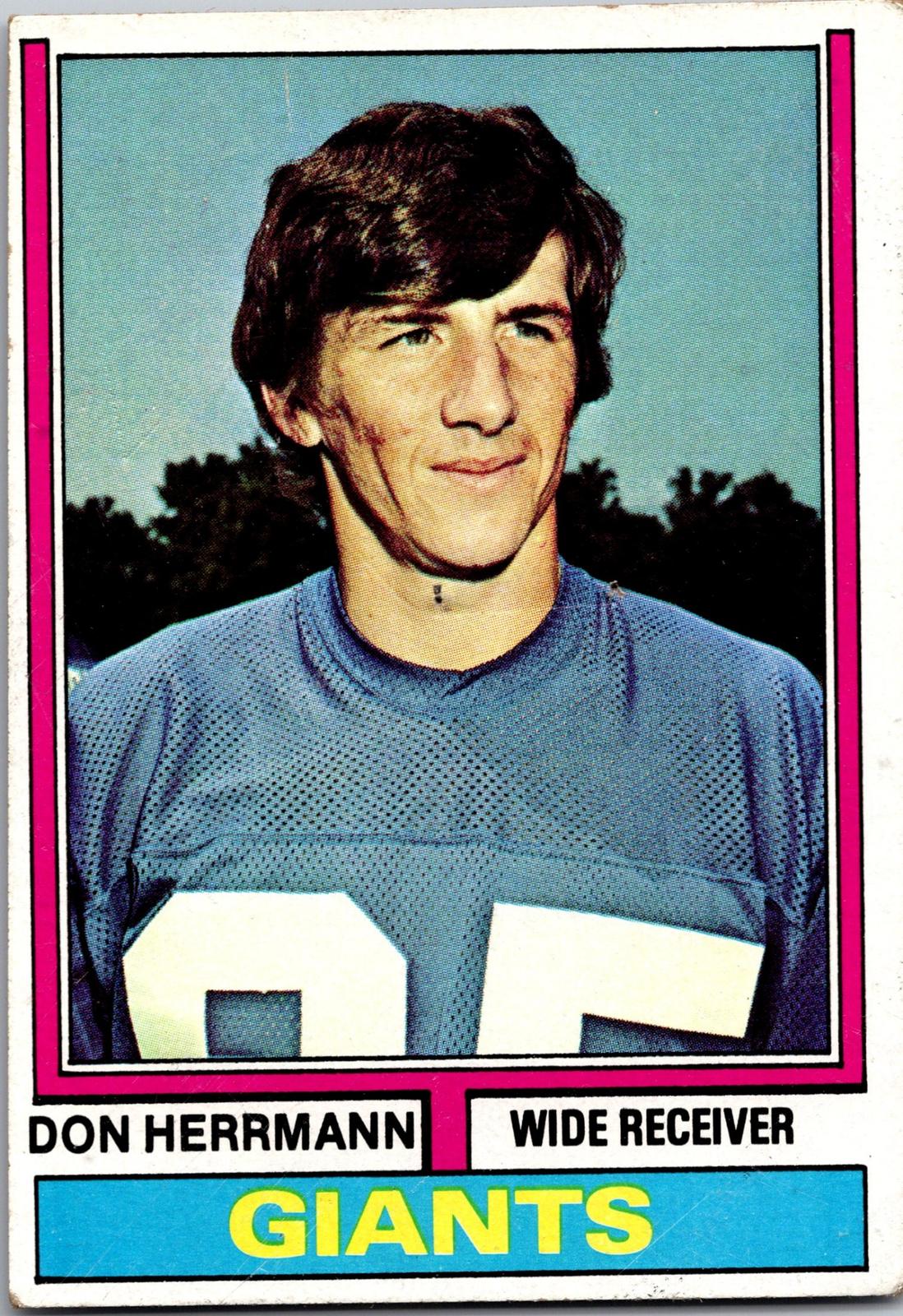 1974 Topps #481 Don Herrmann