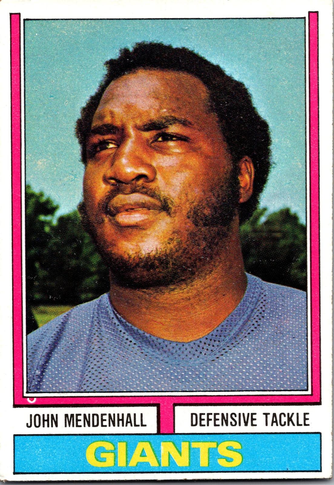 1974 Topps #232 John Mendenhall