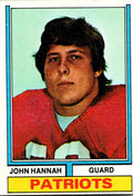 1974 Topps #383 John Hannah