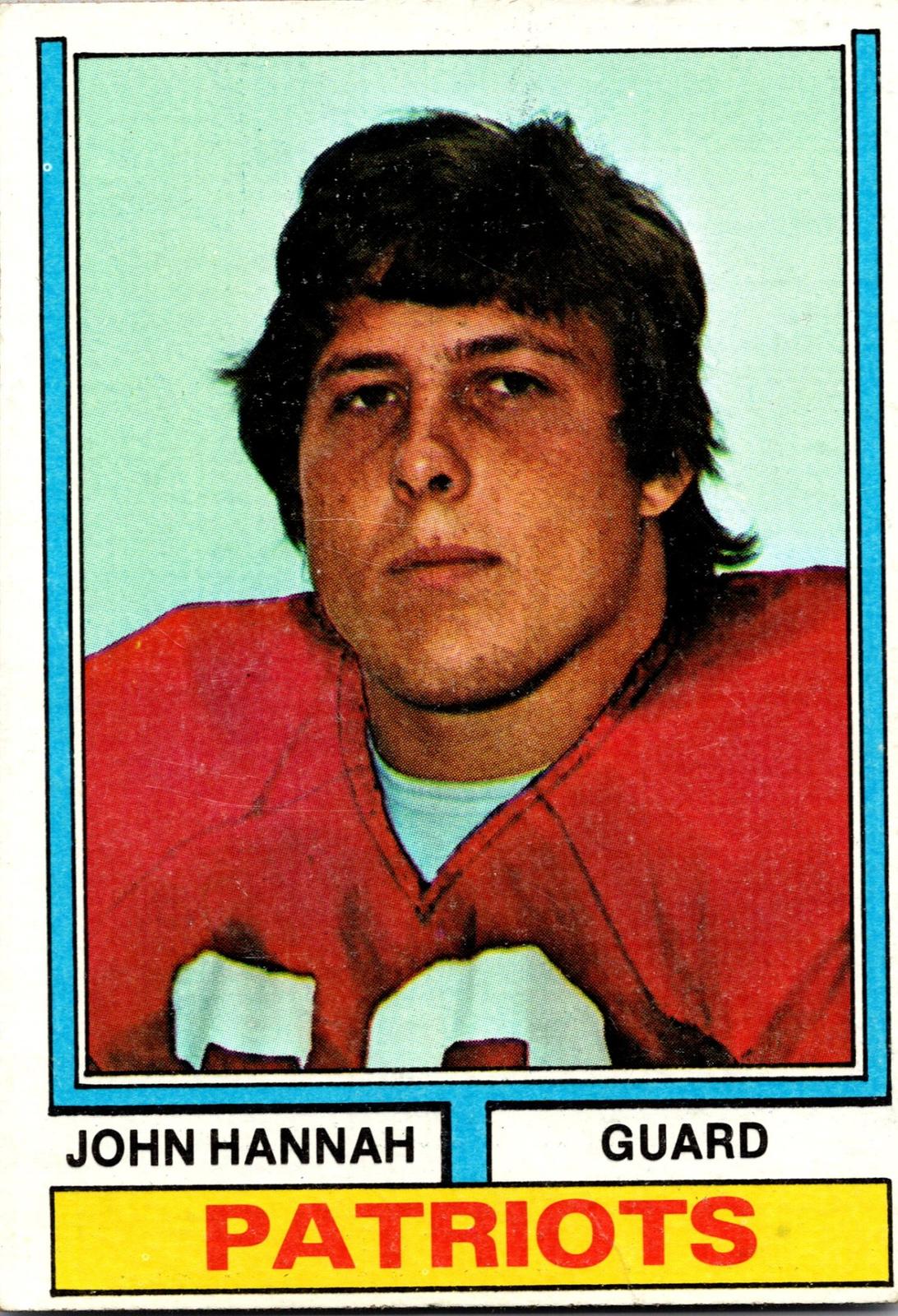 1974 Topps #383 John Hannah