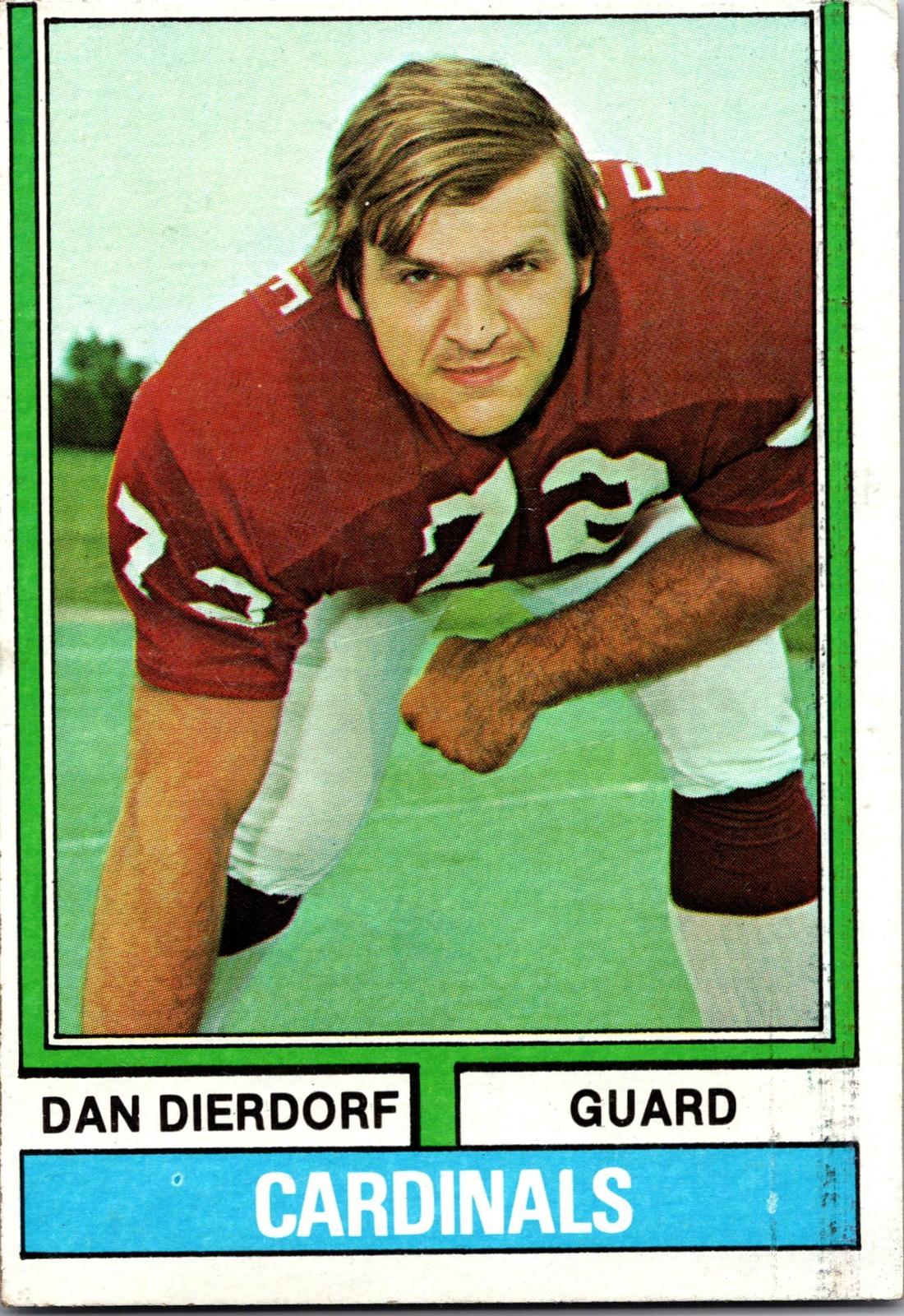 1974 Topps #32 Dan Dierdorf