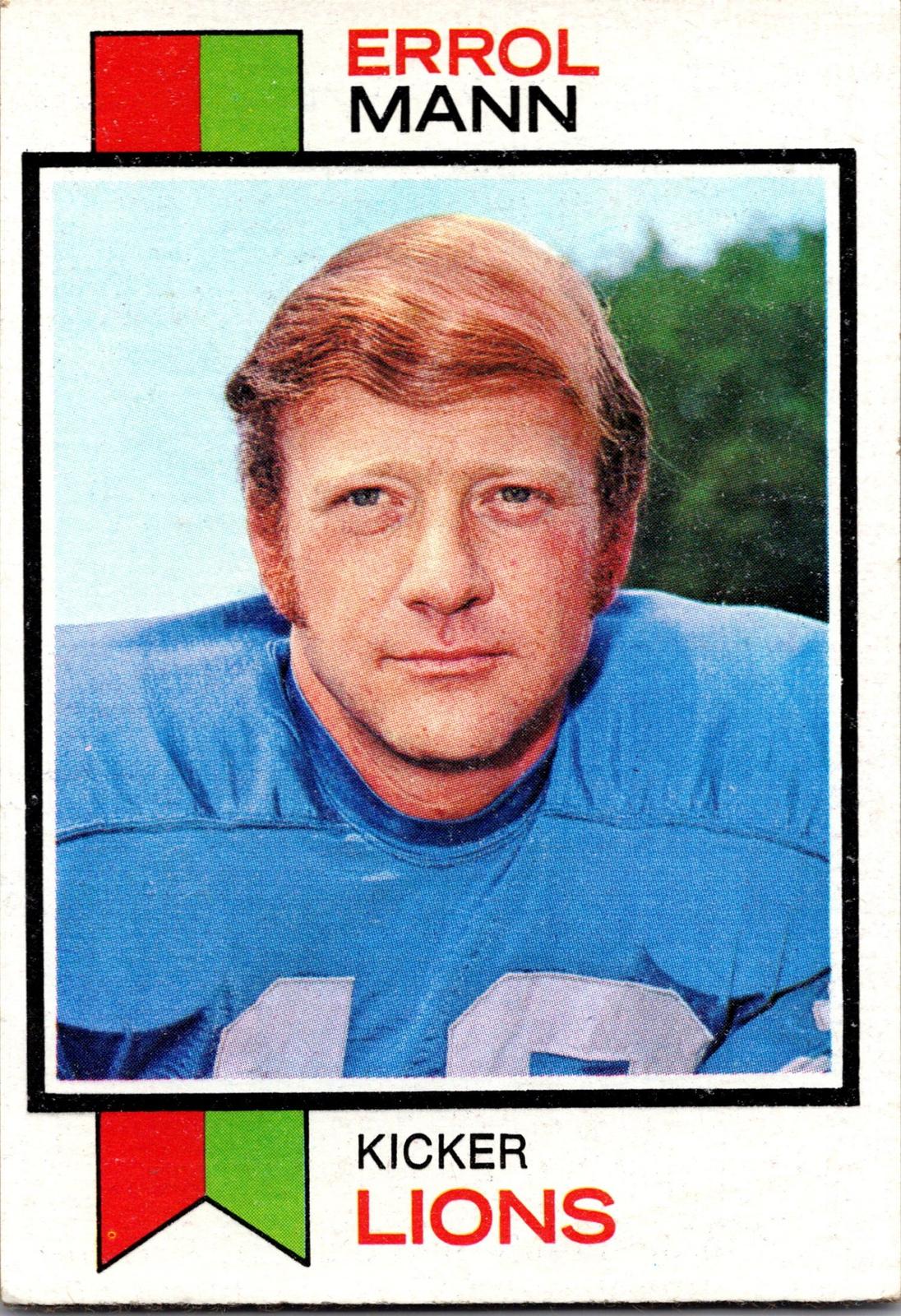 1973 Topps #117 Errol Mann