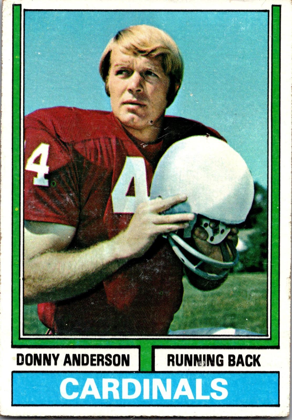 1974 Topps #155 Donny Anderson