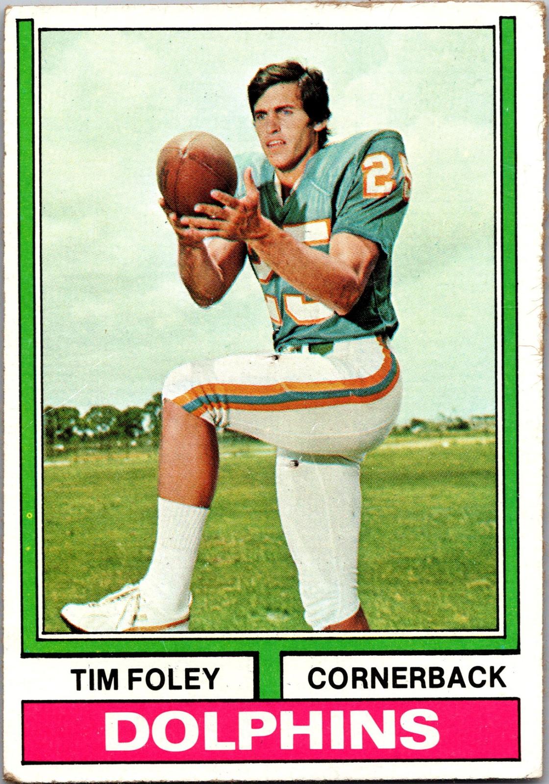1974 Topps #38 Tim Foley