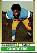 1974 Topps #416 Russ Washington