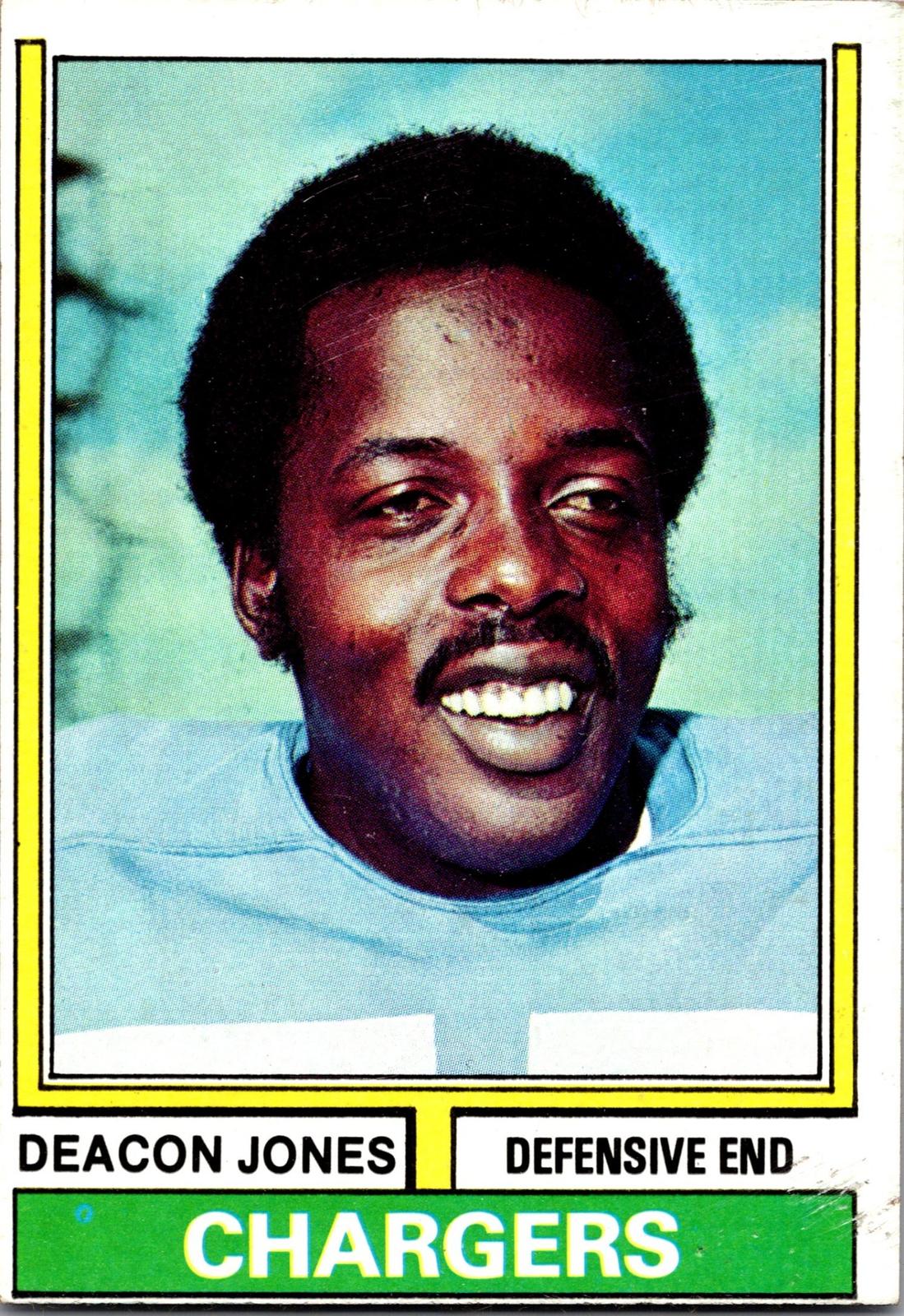 1974 Topps #390 Deacon Jones