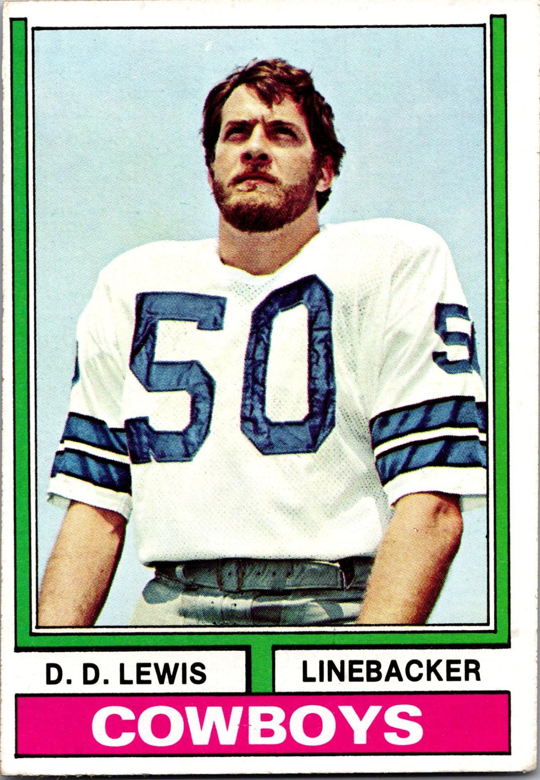 1974 Topps #303 D.D. Lewis