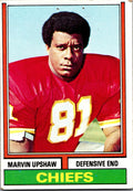 1974 Topps #297 Marvin Upshaw
