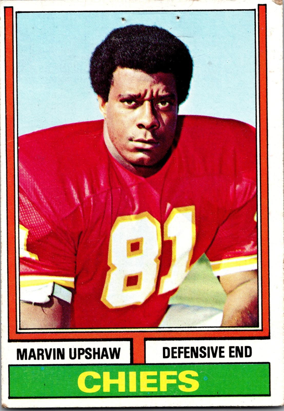 1974 Topps #297 Marvin Upshaw