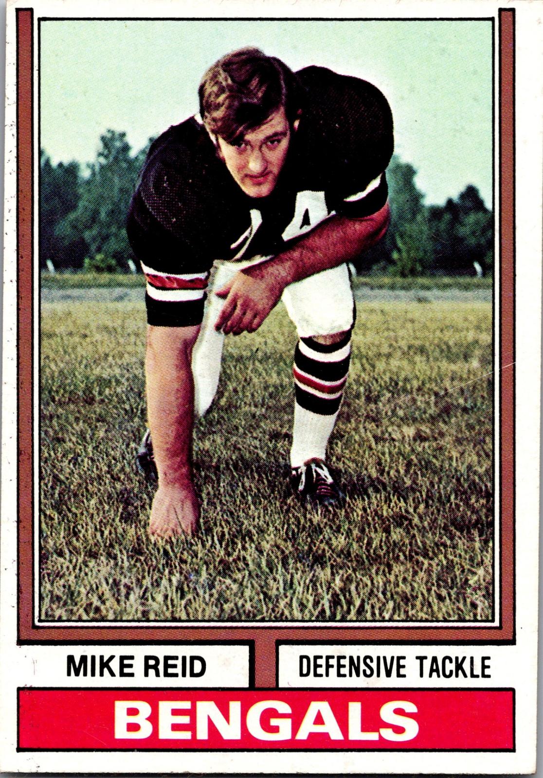 1974 Topps #290 Mike Reid