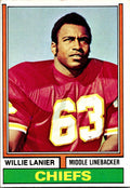 1974 Topps #480 Willie Lanier