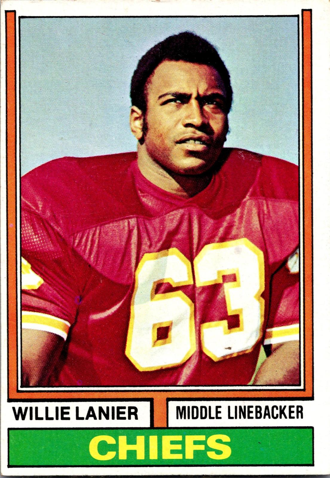 1974 Topps #480 Willie Lanier