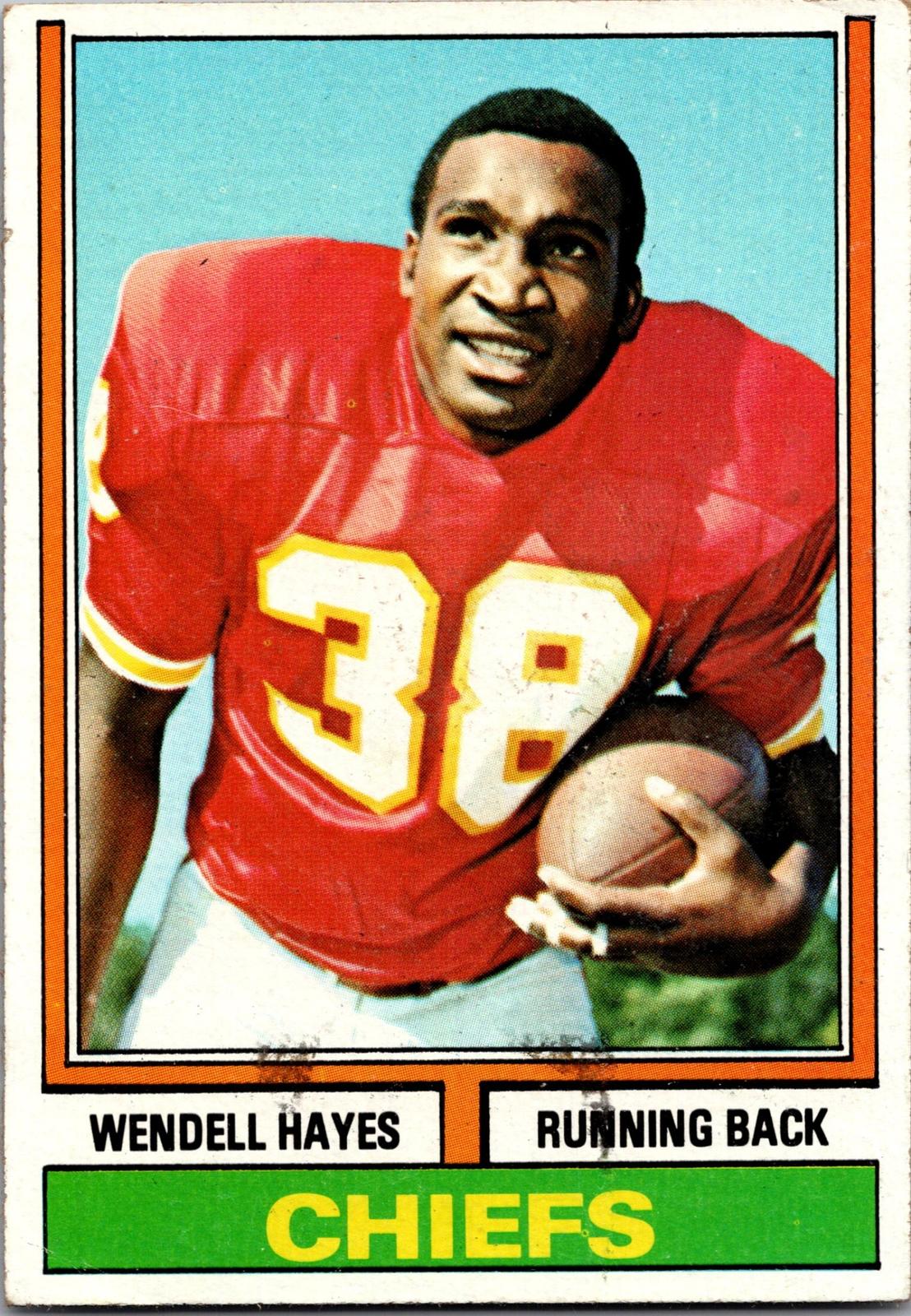 1974 Topps #244 Wendell Hayes