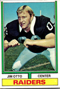 1974 Topps #409 Jim Otto
