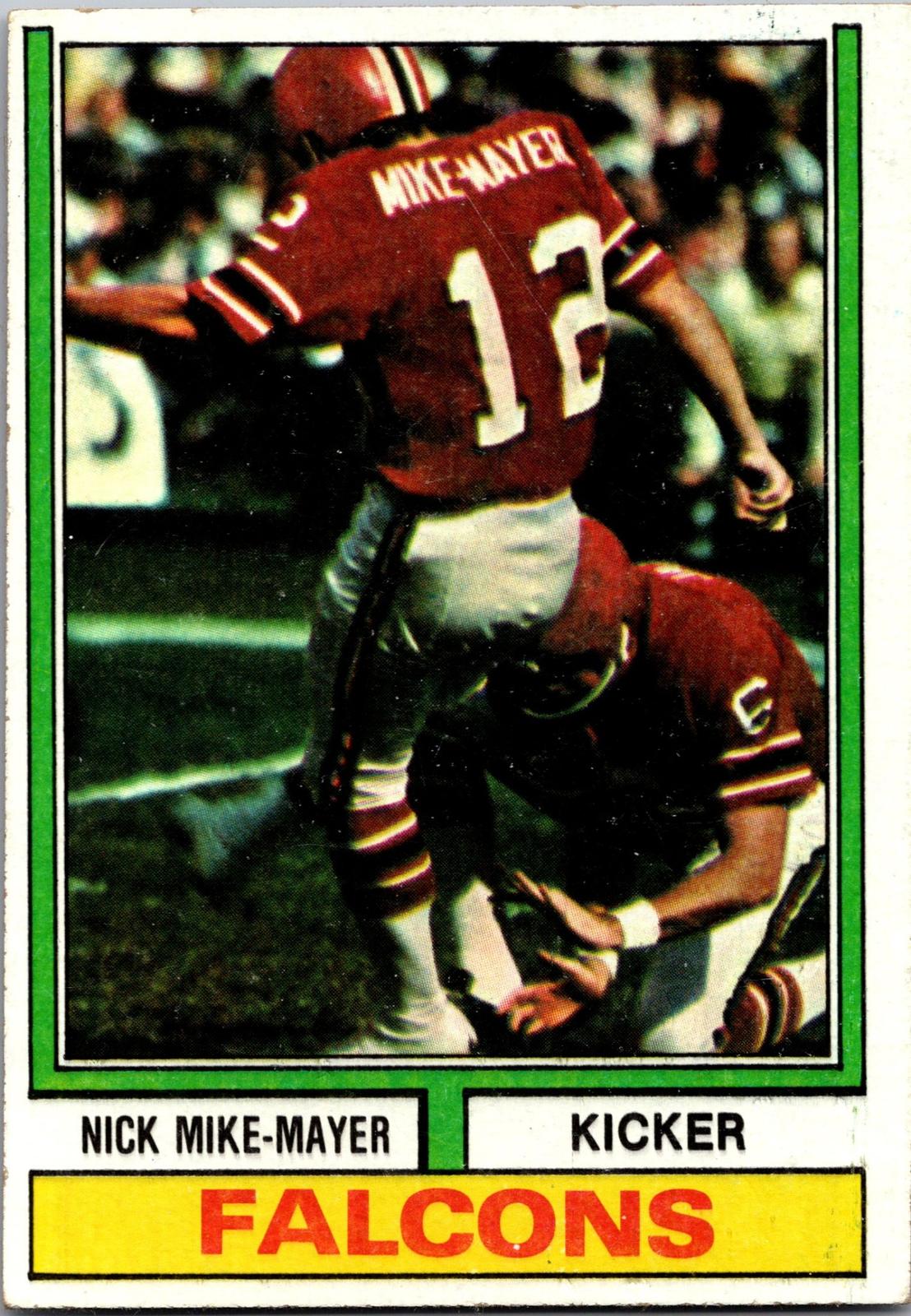 1974 Topps #186 Nick Mike-Mayer