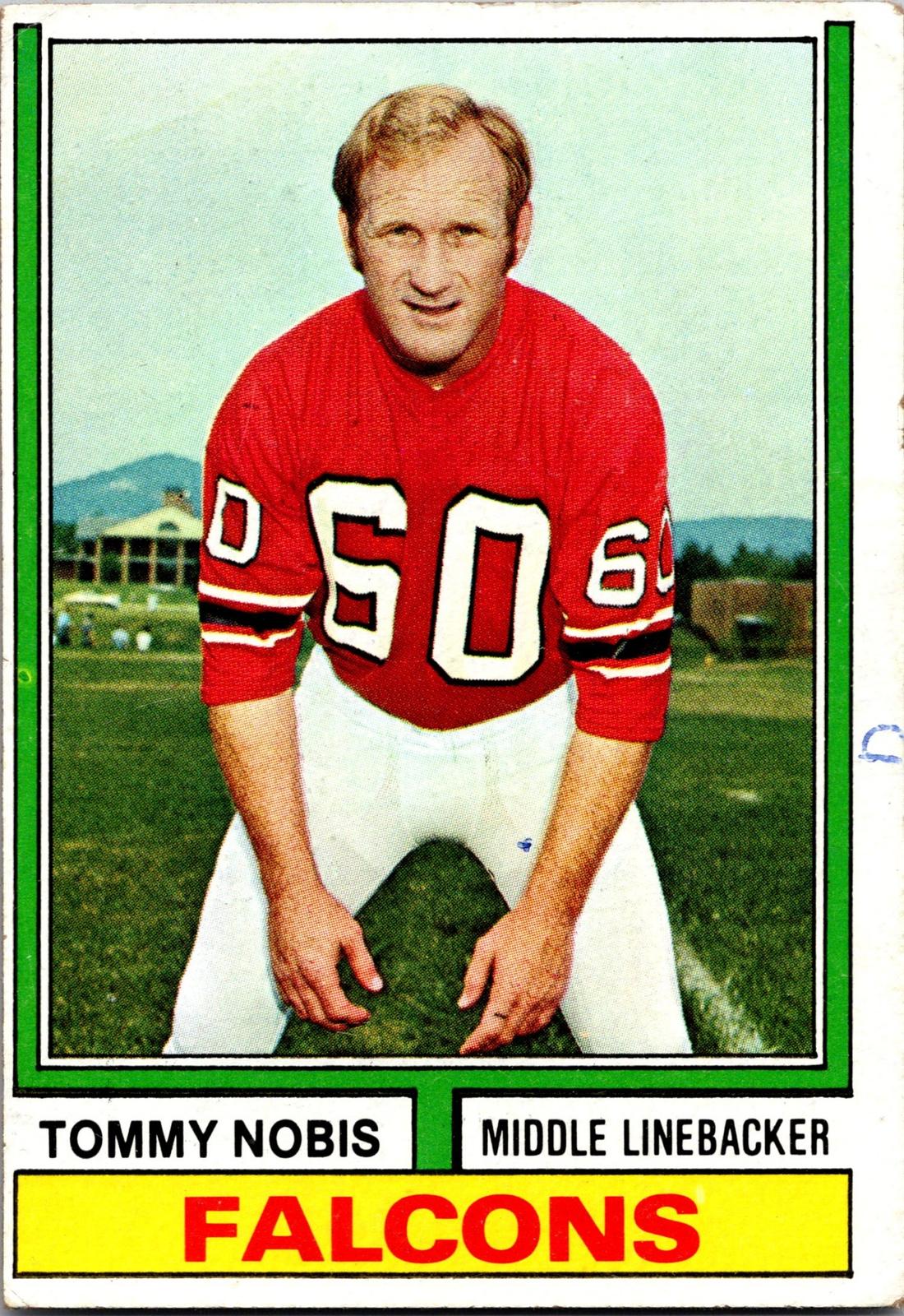 1974 Topps #160 Tommy Nobis