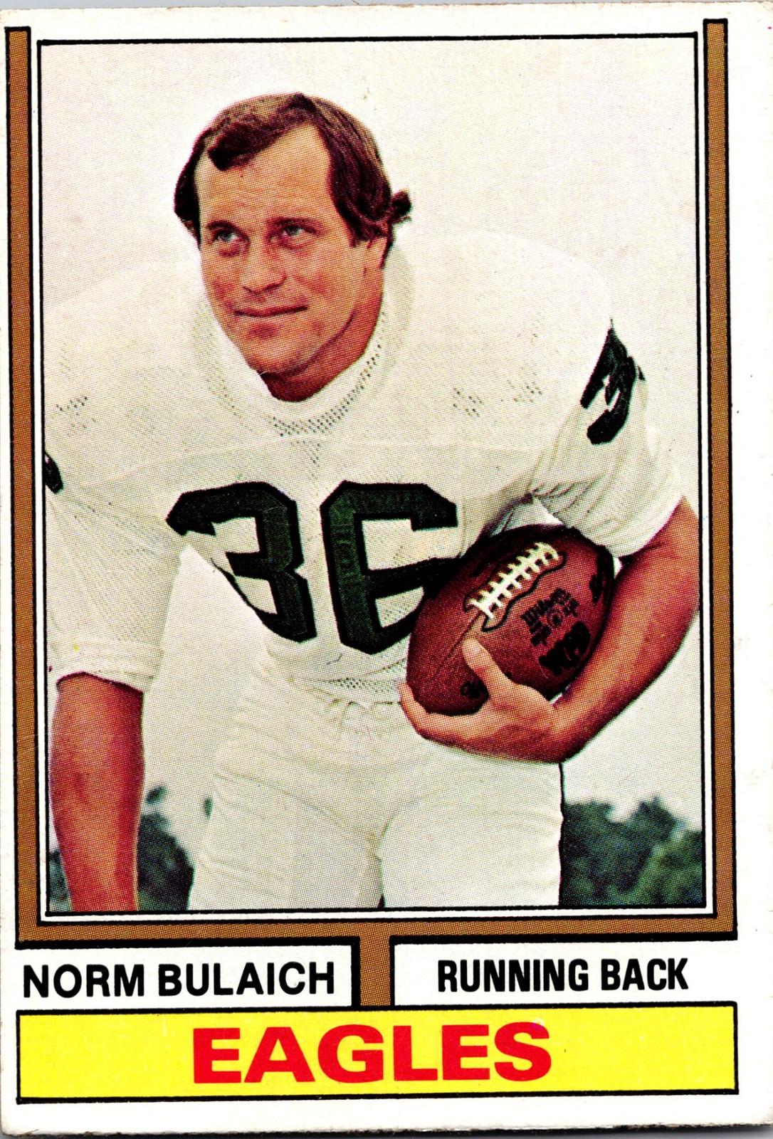 1974 Topps #405 Norm Bulaich