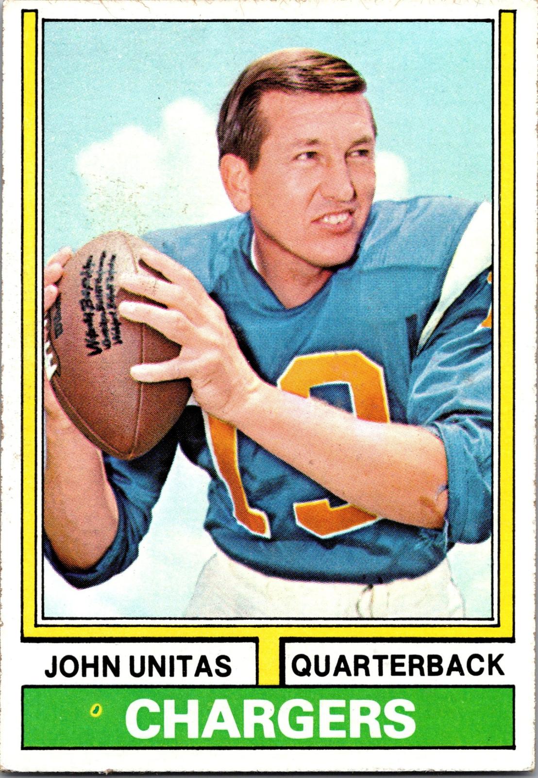 1974 Topps #150 John Unitas